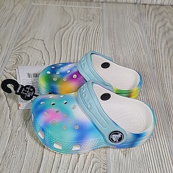 CROCS Classic Solarized Clogs Toddler Kids Size C5 NEW - Picture 3 of 10
